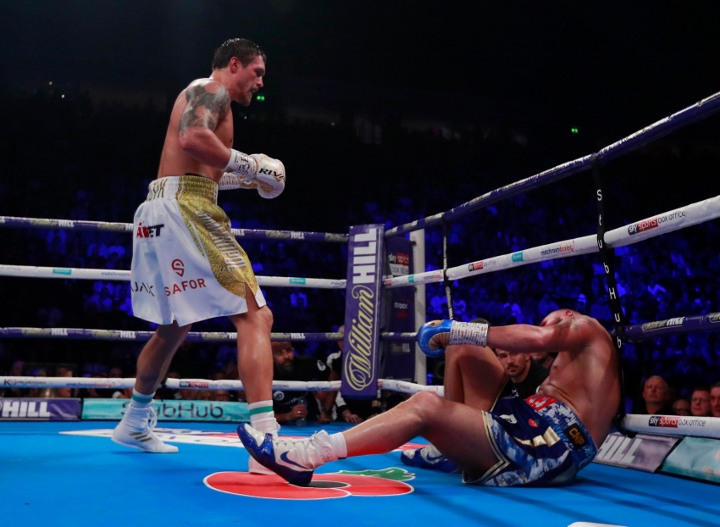 Photos: Usyk Secures a Brutal Knockout of Bellew - HUGE Gallery